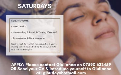 Job Opportunity at The Beauty Hutley!